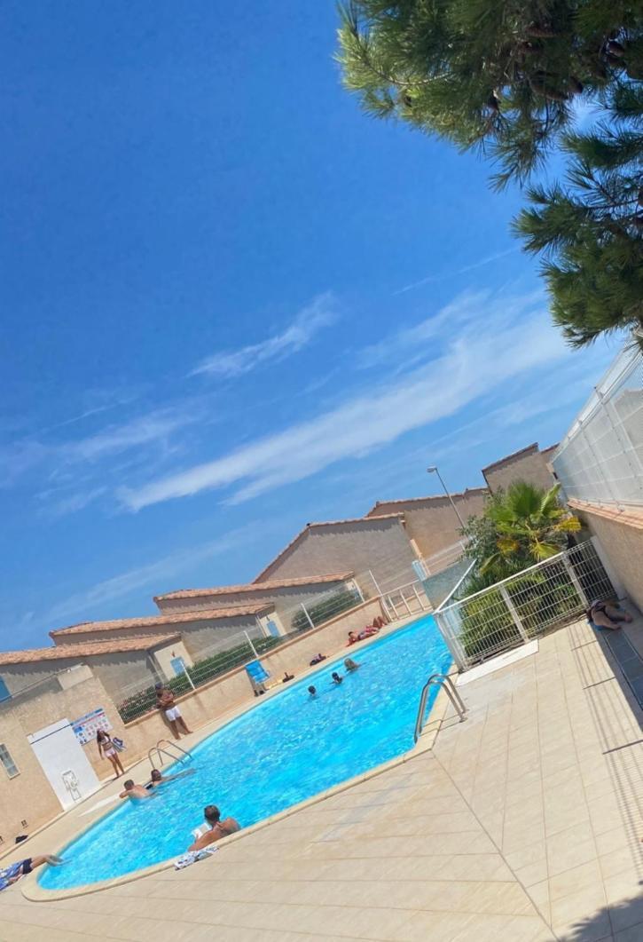 T3 Vue Mer Et Plage, Avec Wifi Et Parking Saint-Pierre-la-Mer  Εξωτερικό φωτογραφία