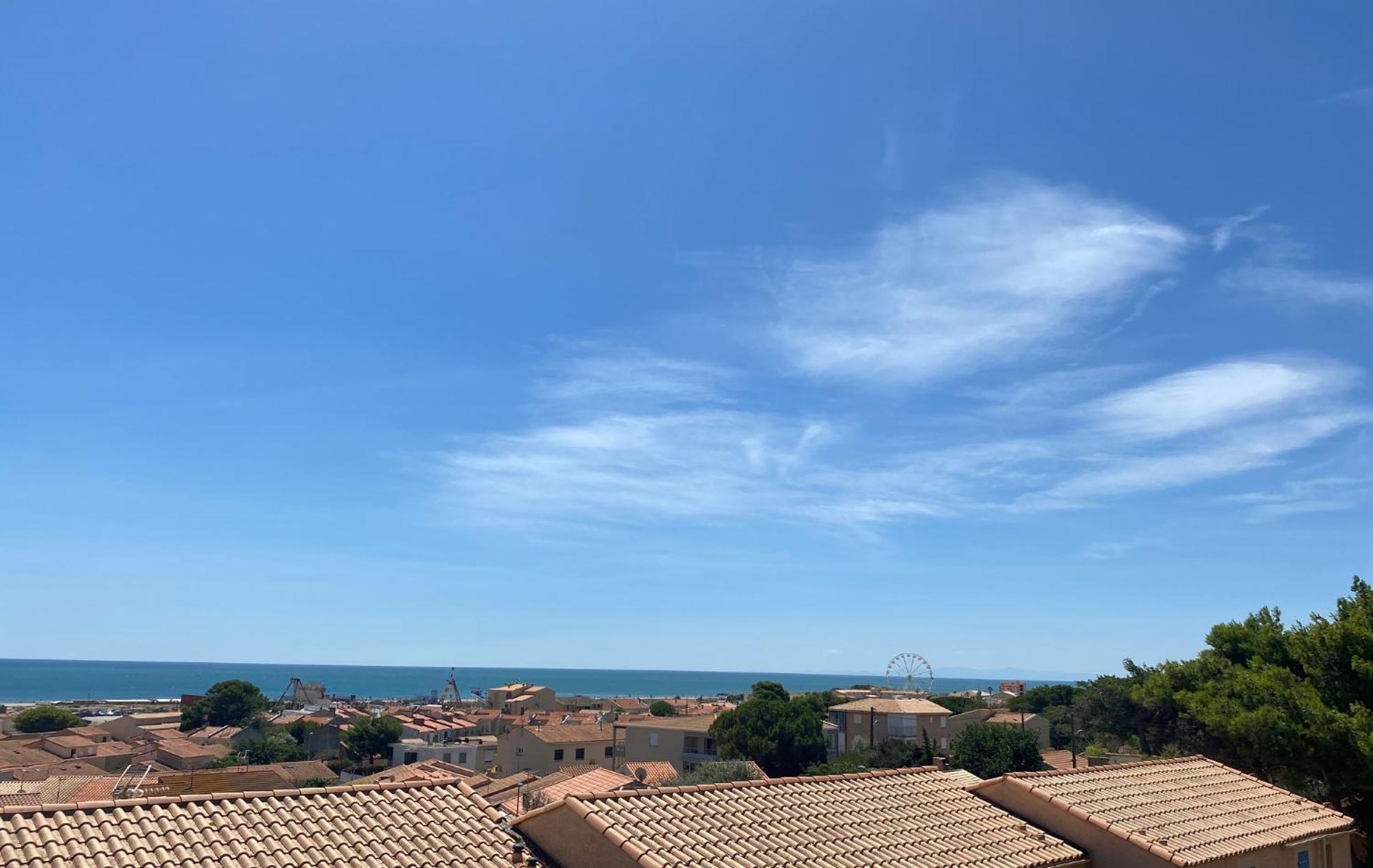T3 Vue Mer Et Plage, Avec Wifi Et Parking Saint-Pierre-la-Mer  Εξωτερικό φωτογραφία