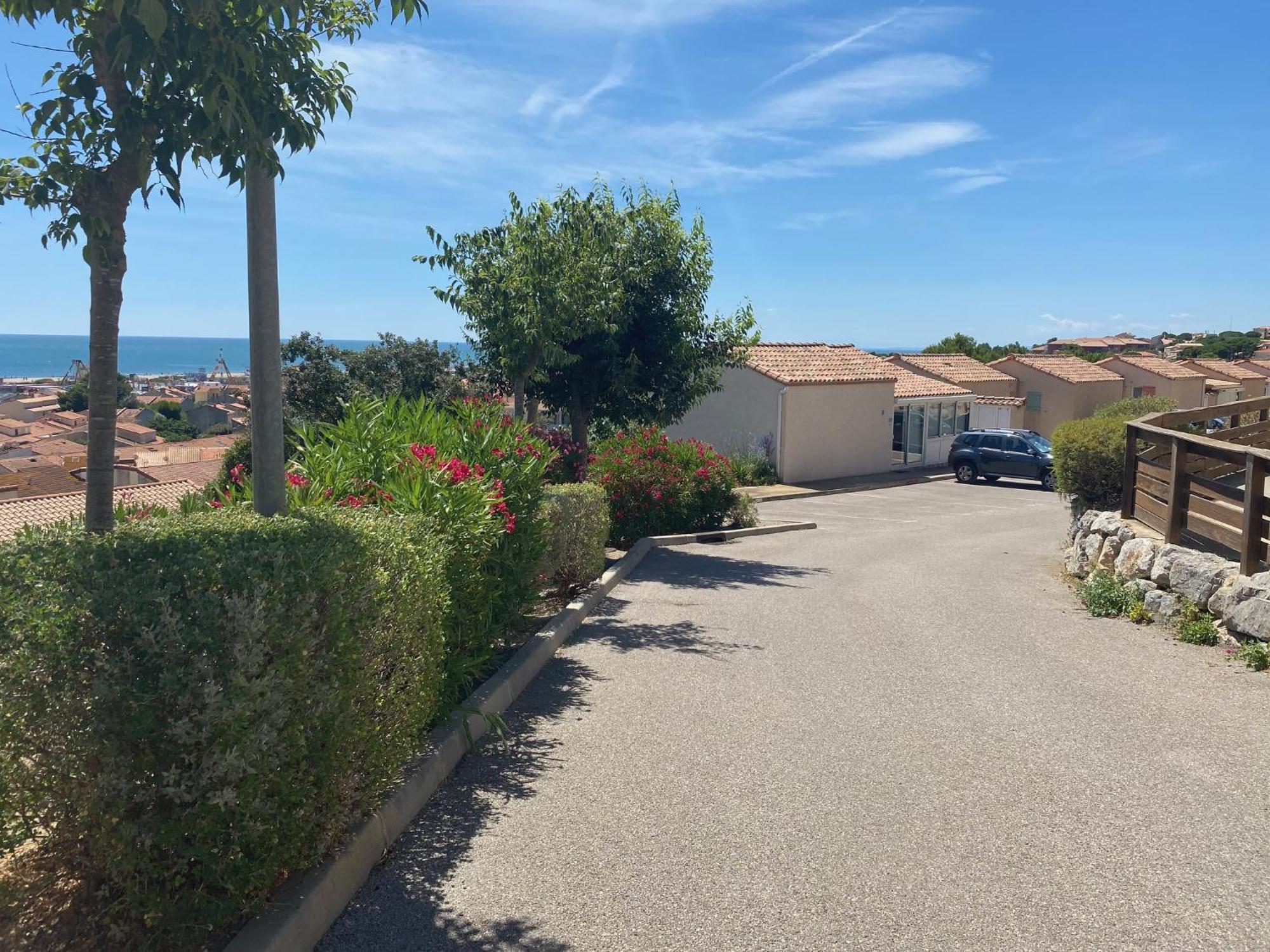 T3 Vue Mer Et Plage, Avec Wifi Et Parking Saint-Pierre-la-Mer  Εξωτερικό φωτογραφία